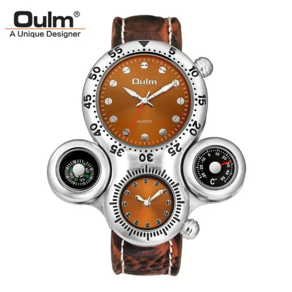 Oulm 1149 Men's Quartz Watch - Image 4